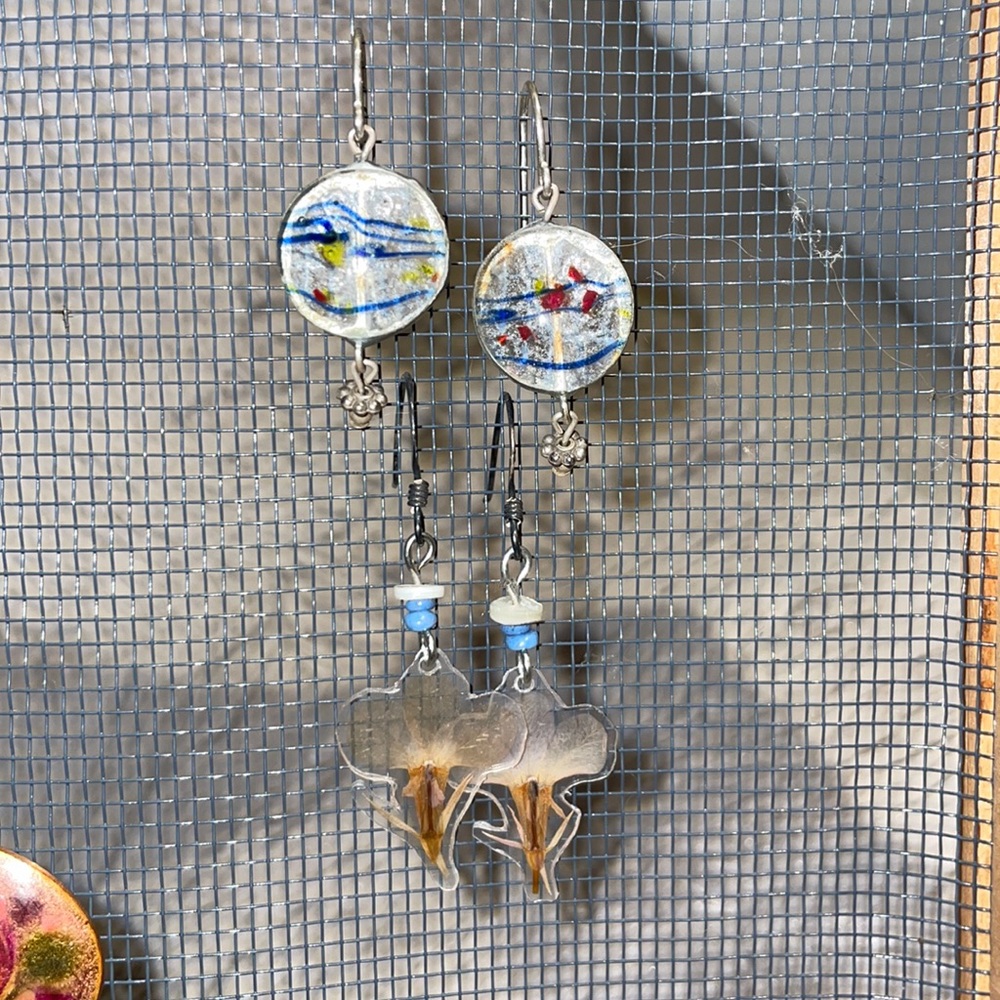 Vintage earrings - more in my closet